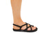 Sandali bassi colore nero effetto intrecciato Swish Jeans, Donna, SKU w041000499, Immagine 0